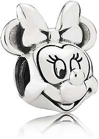 Pandora Strieborný korálik Disney Minnie 791587