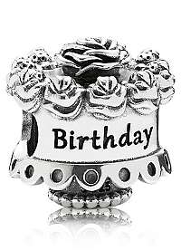 Pandora Strieborný korálik Happy Birthday 791289