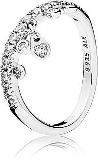 Pandora Trblietavý strieborný prsteň 197108CZ mm