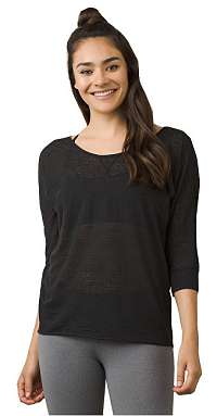 Prana Dámske tričko Tranquil Top Black L