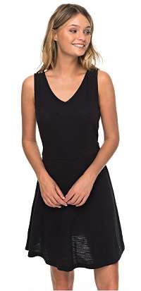 Roxy Dámske šaty Buying Time True Black ERJKD03246-KVJ0 L