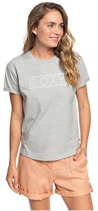 Roxy Dámske tričko Epic Afternoon Word Heritage Heather ERJZT04808-SGRH XL