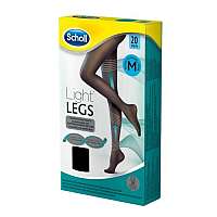 Scholl Kompresné pančuchové nohavice čierne 20 Deň Light LEGS ™ L