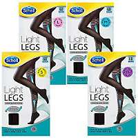 Scholl Kompresné pančuchové nohavice čierne 60 Deň Light LEGS ™ L
