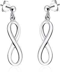Silvego Strieborné náušnice Infinity PRME11623