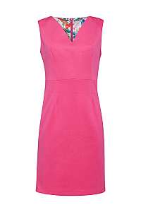Smashed Lemon Dámske šaty 19231 Pink XL