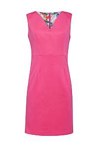 Smashed Lemon Dámske šaty 19231 Pink XL