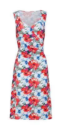 Smashed Lemon Dámske šaty 19274 White/Red M