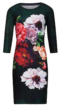 Smashed Lemon Dámske šaty 19604 Black /Red M