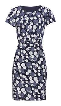 Smashed Lemon Dámske šaty 20113 Navy / White XL