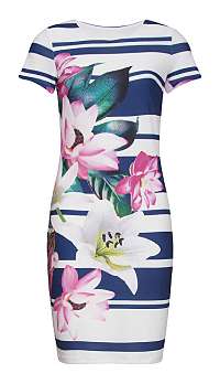 Smashed Lemon Dámske šaty 20234 Navy / Pink M