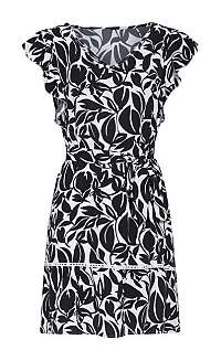 Smashed Lemon Dámske šaty 20370 black / white XS