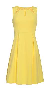 Smashed Lemon Dámske šaty Yellow 19147-150 L