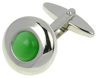 Starck Schmuck Manžetové gombíky Zelené mačacie oko.000R-C2