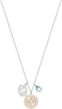 Swarovski Slušivý náhrdelník Rak ZODIAC49215