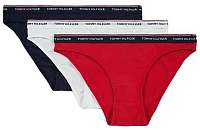 Tommy Hilfiger 3 PACK - dámske nohavičky Bikini UW0UW00043 -012 M