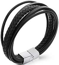 Troli náramok z kožených pásikov Leather SW-BL092