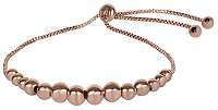 Troli nastaviteľný náramok v bronzovej farbe SW-WS029 rose gold