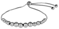 Troli nastaviteľný náramok v striebornej farbe SW-WS029 silver