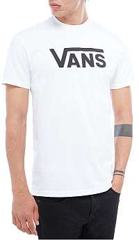 VANS Pánske tričko MN Vans Class ic White / Black VN000GGGYB21 XL