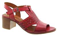 Venüs Dámske kožené sandále 1857209-319 Red