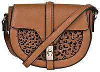 Verde Dámska crossbody kabelka 16-5372-2 Camel