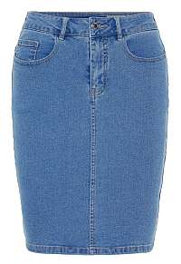 Vero Moda Dámska sukňa Hot Nine Hw DNM Pencil Skirt Mix Noos Light Blue Denim XS