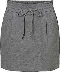 Vero Moda Dámska sukňa VMEVA 10225936 Medium Grey Melange S