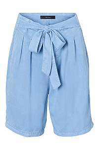 Vero Moda Dámske kraťasy Mia HR Loose Summer Long Shorts Light Blue Denim XS