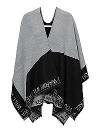 Vero Moda Dámske pončo VMNATALIE PONCHO Black