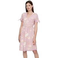 Vero Moda Dámske šaty Sally Ss Abk Dress Wvn Foxglove M