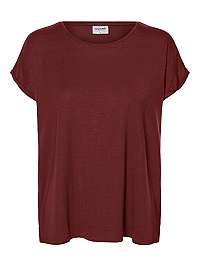 Vero Moda Dámske tričko Ava Plain Ss Top Ga Noos Port Royal L
