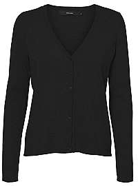 Vero Moda Dámsky sveter VMHAPPY 10215431 Black M