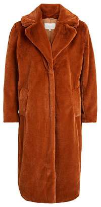 Vila Dámsky kabát VIKODA COAT Toffee