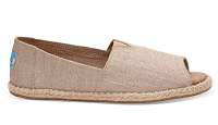 TOMS Alpargatas Natural Yarn Dye Open