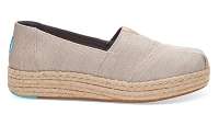 TOMS Alpargatas Natural Yarn Dye Platform