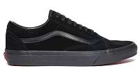 Vans Old Skool Suede Triple Black Leather