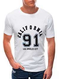 Biele tričko s potlačou California S1589