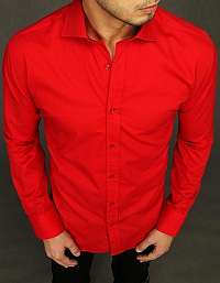 Červená košeľa v elegantnom prevedení
