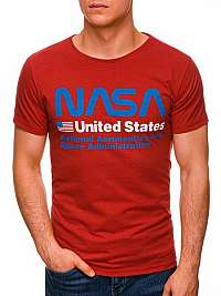 Červené tričko NASA S1436