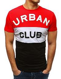 Červené tričko URBAN CLUB
