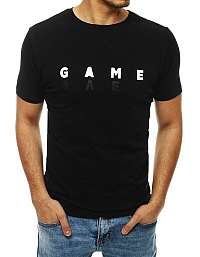 Čierne tričko s nápisom GAME OVER