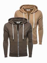Dvojbalenie mikín so zapínaním na zips Z36-V2
