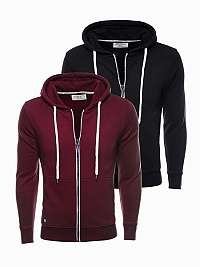 Dvojbalenie mikín so zapínaním na zips Z36-V3