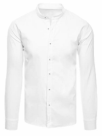 Elegantná klasická košeľa v bielej farbe