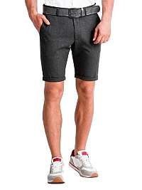 ELEGANTNÉ CHINOS KRAŤASY GRAFITOVÉ W230