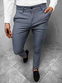 Elegantné nebesky modré chinos nohavice DJ61