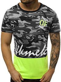 Grafitové maskačové tričko JS/SS10978Z