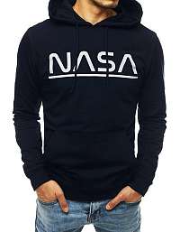 Granátová mikina s kapucňou NASA