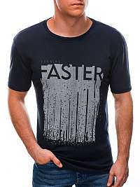 Granátové bavlnené tričko Faster S1591